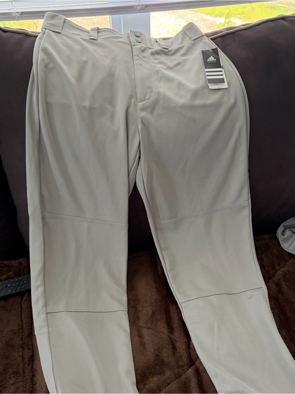 ADIDAS Men’s Light Gray Performance SPORTS PANTS